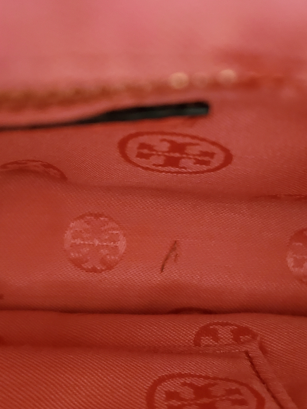 Tory Burch Mercer Adjustable Shoulder Bag Pink Ombre Gradient Dégradé Leather - Picture 15 of 16